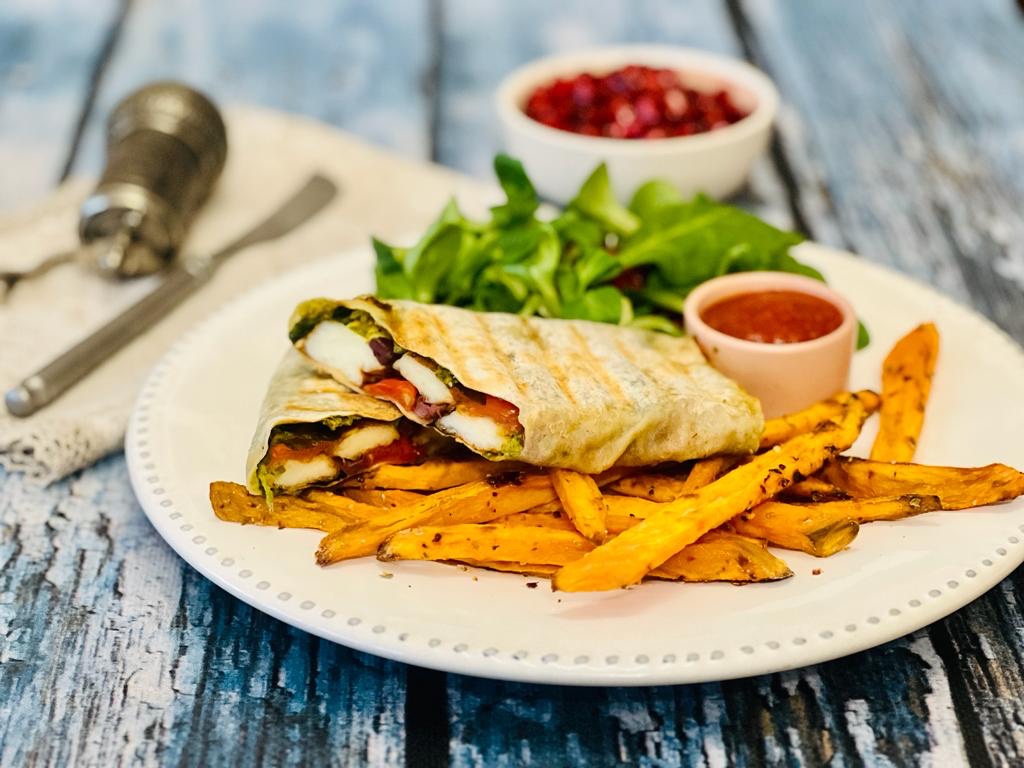 Halloumi Wrap Inspiratie la Fix